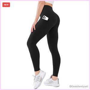 Buttery Soft High Waisted Leggings Full Length Yoga Workout Pants